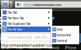 tile tab - 7 right click menu