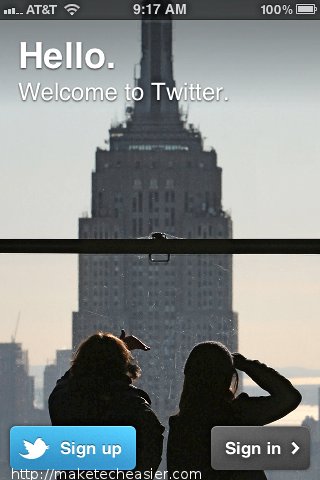 Twitter-SignUp