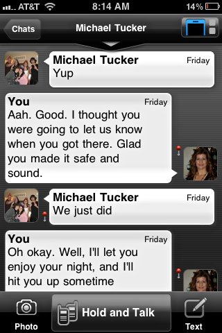 Voxer-Text