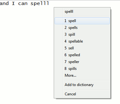 tinyspell-suggestions tinyspell-suggestions