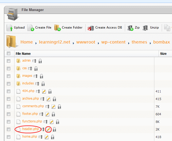 Instant-pages-file-manager