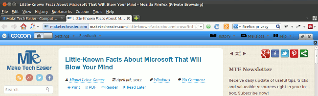 cocoon-browsing cocoon-browsing