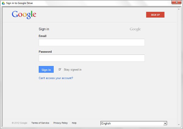 google-drive-desktop-application-login