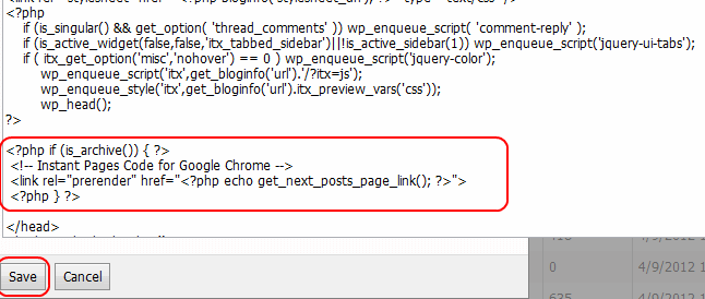 instant-pages-add-code