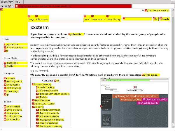 surfing_without_a_mouse-xxterm_links_highlighting surfing_without_a_mouse-xxterm_links_highlighting