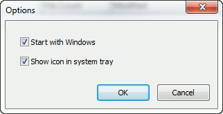 WinDataReflector-Options