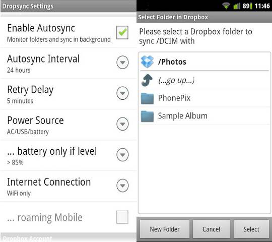 android-answers-dropsync
