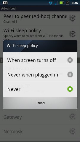 android-questions-Wi-Fi-sleep-policy