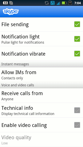 android-questions-skype-video-chat