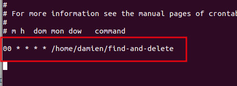find-crontab find-crontab