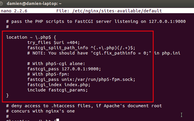 lemp-nginx-uncomment-php lemp-nginx-uncomment-php