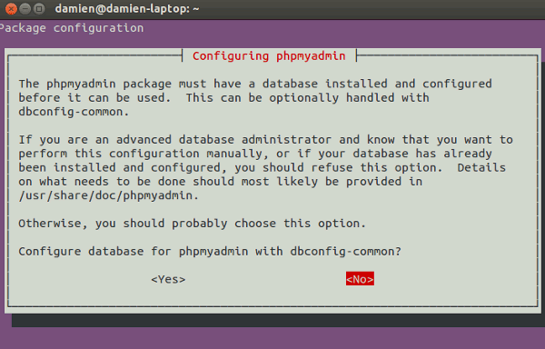 lemp-phpmyadmin-dbconfig lemp-phpmyadmin-dbconfig
