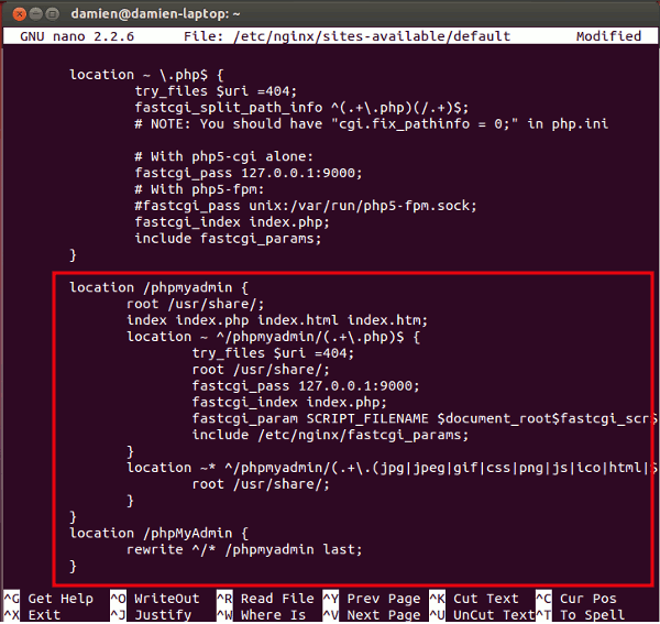 lemp-phpmyadmin-nginx lemp-phpmyadmin-nginx