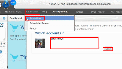 TweetPlace-autofollow