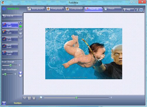 FotoMix Touch Up
