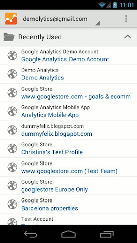 google-analytics-android-accounts