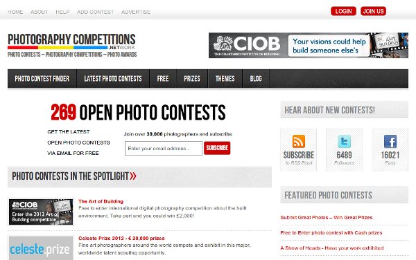 photography competitions network