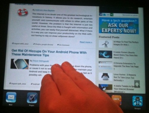 Gestures-Multitasking