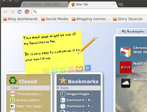 newtabalternatives-incrediblestartpage incredible start page