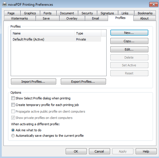 novapdf-create-profiles