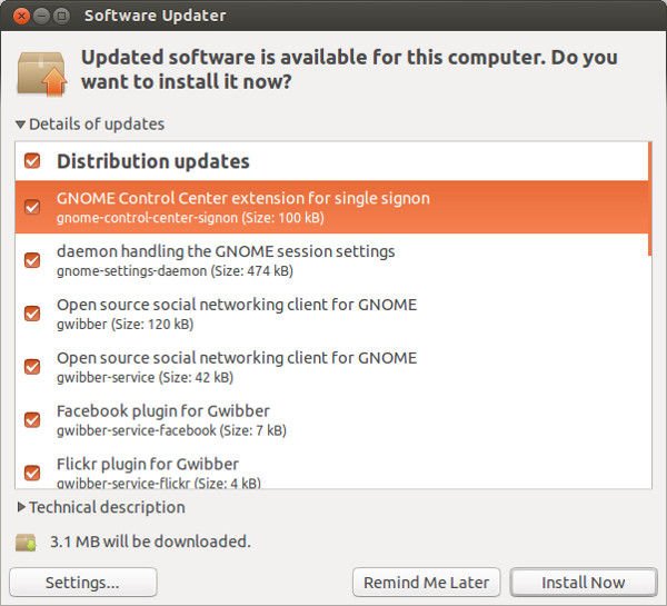 Ubuntu-Software-Updater