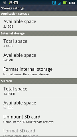choose-android-model-storage
