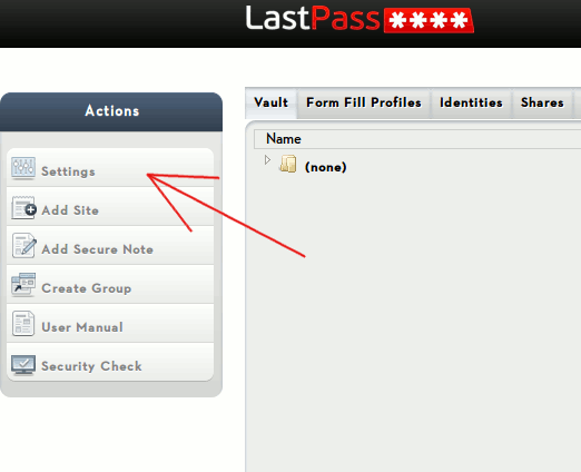 lastpass-settings
