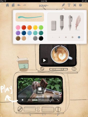 ScrapBook_LookThePart ScrapPad Look the part