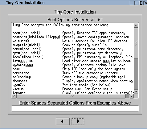 tinycore-boot-options tinycore-boot-options