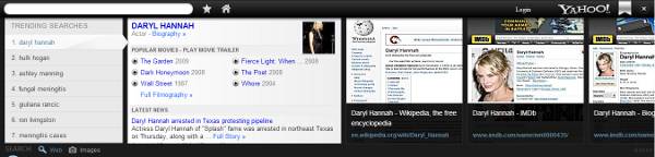 yahoo axis trending search