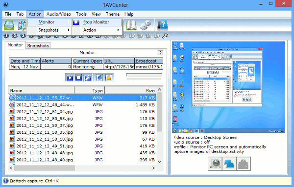 1avcenter-start-monitoring
