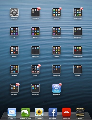 Navigation-Homescreen