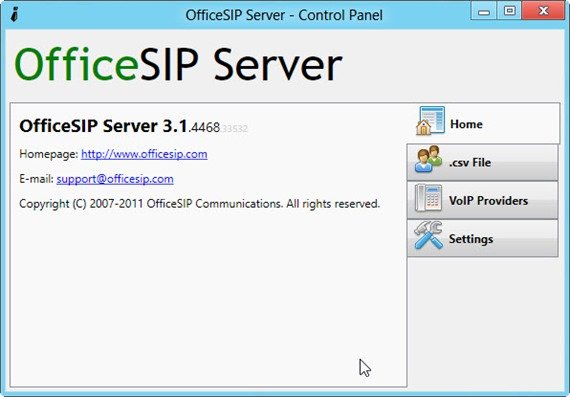 OfficeSIP Server user management OfficeSIP Server user management