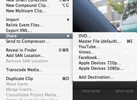 transition from imovie to final cut pro: Sharing transition from imovie to final cut pro: Sharing