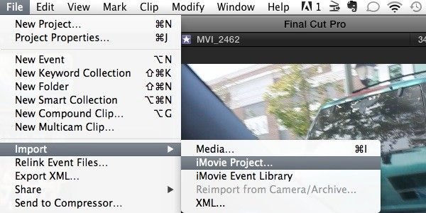 transition from imovie to final cut pro: importing files from iMovie transition from imovie to final cut pro: importing files from iMovie