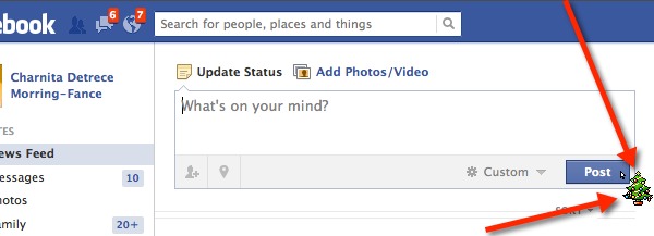 Get a new mouse cursor on Facebook with FB Cursors.