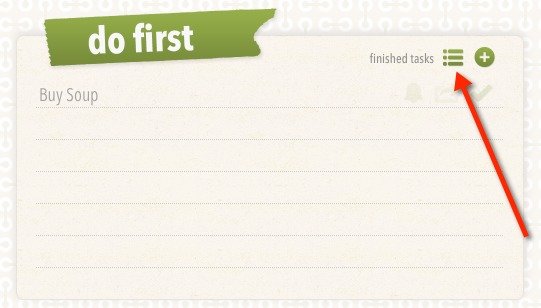 View your completed tasks in Eisenpower.