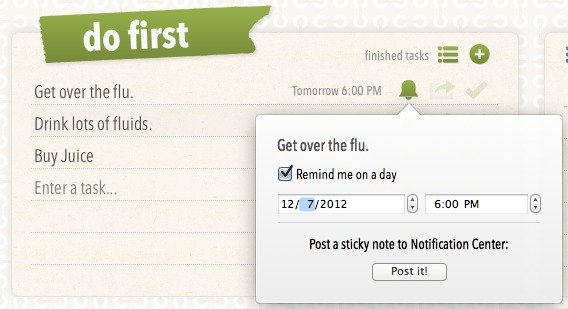 Add reminders to Eisenpower.