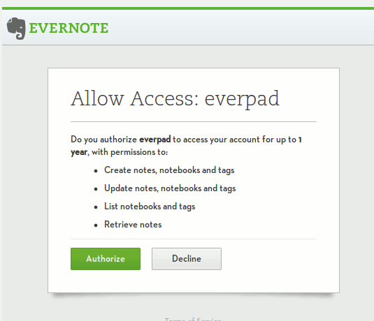 everpad-get-evernote-authorization