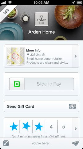 Squall wallet greeting card Square wallet greeting card