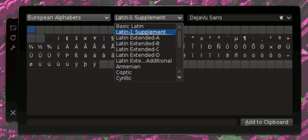 plasmoid-character-selector