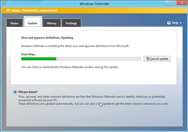 win8speed-windefender