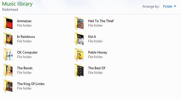 Example of what "folder.jpg" usage looks like.