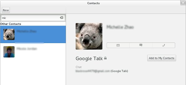 SearchingGNOME-Contacts
