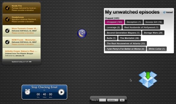 View your new Web Clip on the dashboard.