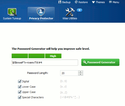 wisecare-password-generator