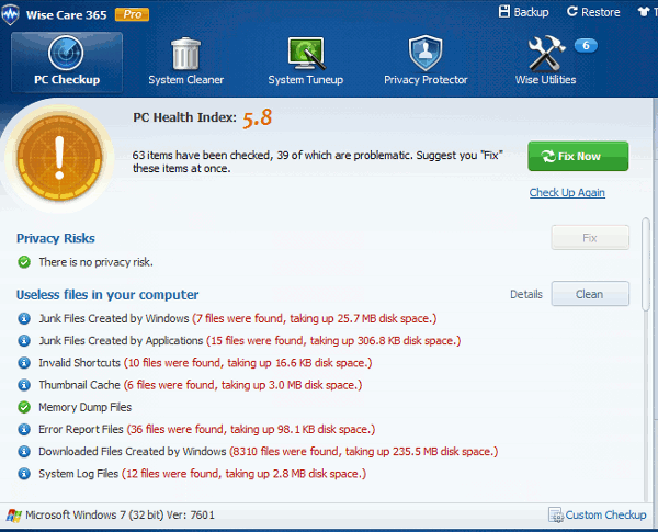 wisecare-pc-check