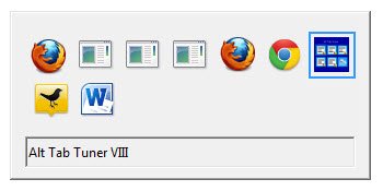 The classic Alt+Tab Switcher for Windows. The classic Alt+Tab Switcher for Windows.