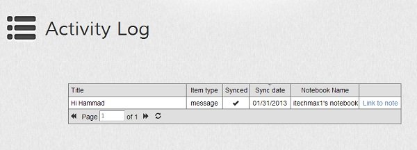 powerbot-activity-log
