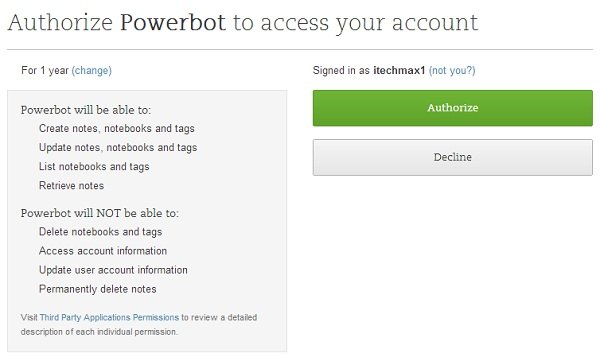 powerbot-authorize-evernote